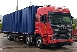 江淮格爾發(fā)K5 290馬力 6X2 9.5米 翼展式國(guó)六重卡載貨車 (法士特變速箱)(HFC5251XYKP1K4D54CS)