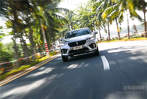 VV7/VV5车队三亚驰骋引注目 WEY品牌2018加速度持续领航