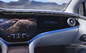 奔驰全新EQS内饰全球首发 多维度呈现全感官盛宴