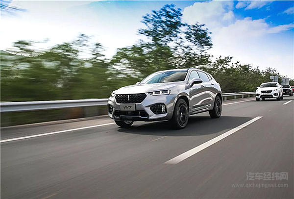 VV7/VV5车队三亚驰骋引注目 WEY品牌2018加速度持续领航