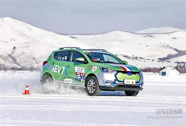 2017CCPC三连冠 江淮iEV7S征服-40℃极寒赛道
