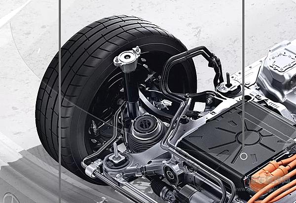 奔驰EQS，EVA平台，后五连杆