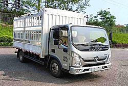 福田奧鈴ATV 180馬力 4X2 3.83米 倉(cāng)柵式國(guó)六輕卡載貨車 (法士特變速箱)(BJ5045CCY9JBA-AB8)