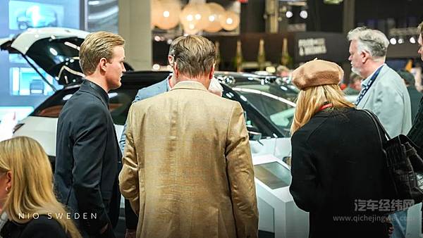 蔚来亮相瑞典电动车展
