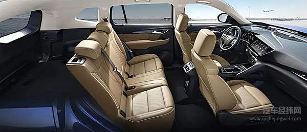 五座布局越级空间 别克昂科威Plus内饰亮相