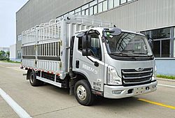 福田時(shí)代汽車領(lǐng)航M5 130馬力 4X2 4.17米 倉柵式國(guó)六燃?xì)廨p卡載貨車 (BJ5046CCY8JCA-05)