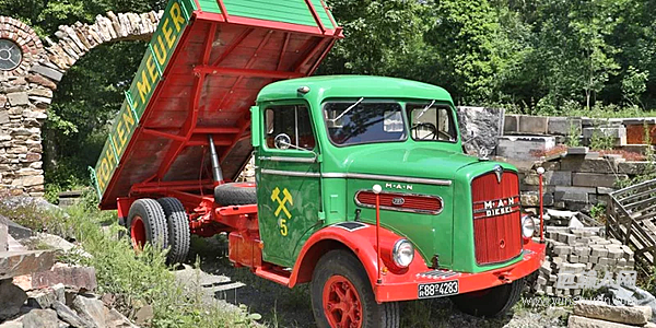 引擎重啟1957！MAN735L1K型卡車(chē)