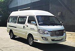 金旅客車龍運(yùn) 80kw 雙排純電動 封閉廂式貨車 (XML5036XDWEVS0)53.58kwh