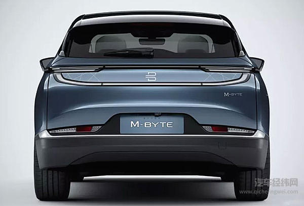 拜腾首款量产车M-Byte亮相 48英寸大屏吸睛！ 