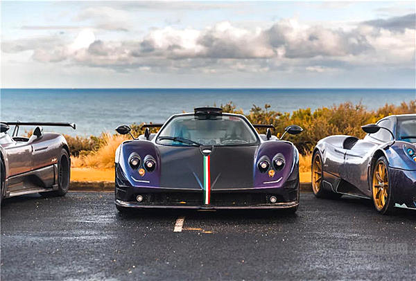 开着帕加尼环南太平洋 看一眼都是赚到了！