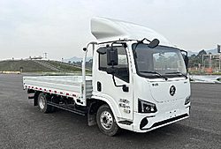 陜汽商用車智云S300 天行版 120kw 4X2 4.2米 欄板式純電動(dòng)輕卡載貨車 (SX1040BEV341NA)165.15kwh