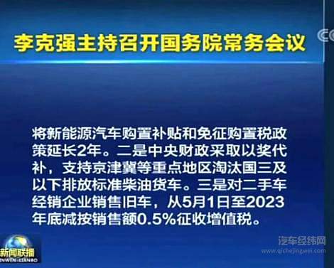 新能源车补贴延期2年 未来车市如何发展？