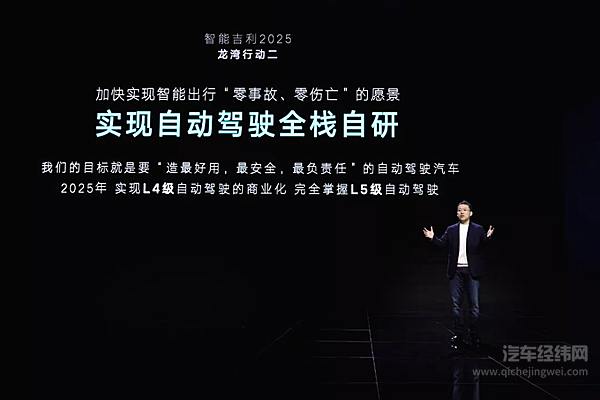 智能吉利2025 与世界共享未来