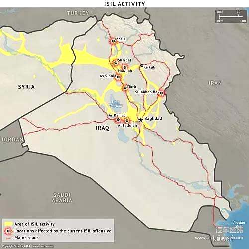伊拉克主要原油产地