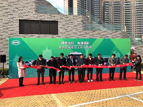 澳门迎来首批纯电动出租车 比亚迪e6开启节能环保新时代
