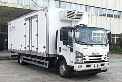 慶鈴五十鈴FVR 241馬力 4X2 7.6米 廂式排半國六重卡載貨車 (法士特變速箱)(QL5180XXYGTFRJ)