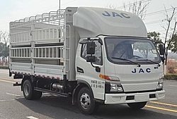 江淮骏铃EV9 170kw 4X2 4.15米 仓栅式纯电动轻卡载货车 (HFC5042CCYP3EV2)103.47kwh