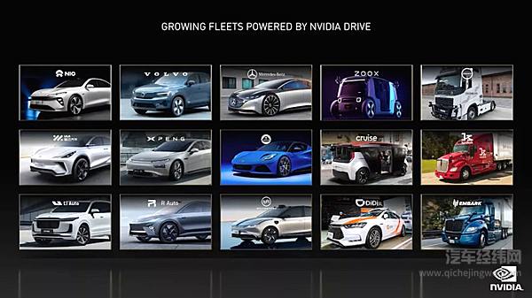 英伟达 第一个自动驾驶全栈供应商？