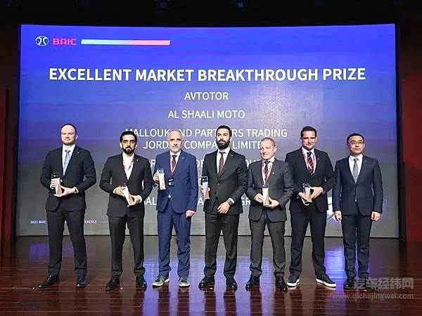 颁发最佳市场突破奖项