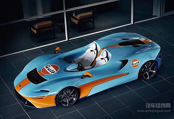 Gulf涂装再添新成员 迈凯伦Elva美到窒息