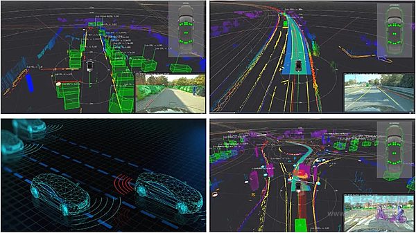 基于CV3芯片的感知画面