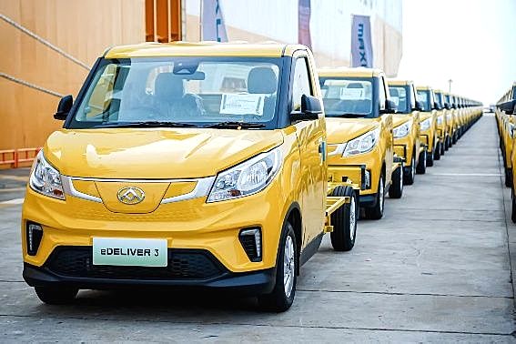 上汽大通MAXUS EV30车队