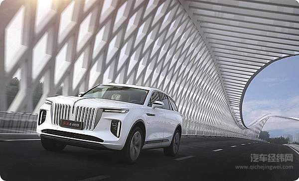 如此澎湃的动力 是红旗E-HS9的回应