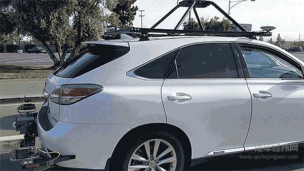 苹果自动驾驶测试车
