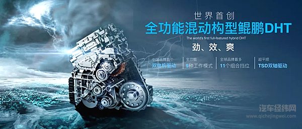 鲲鹏DHT超级混动变速箱