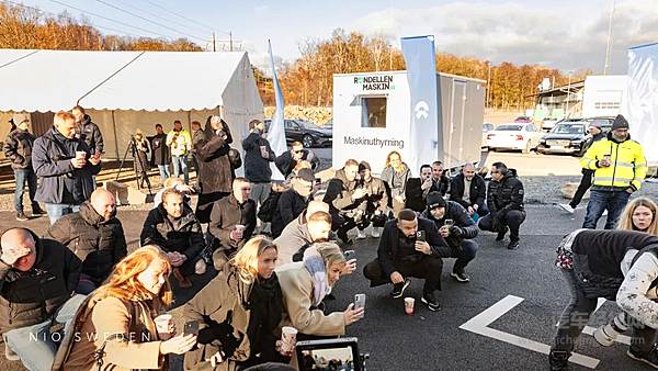 瑞典首座蔚来换电站正式上线