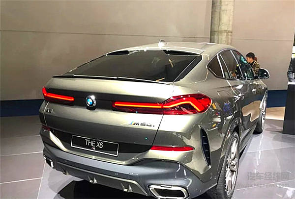 轿跑SUV界鼻祖 宝马X6亮相2019法兰克福车展！
