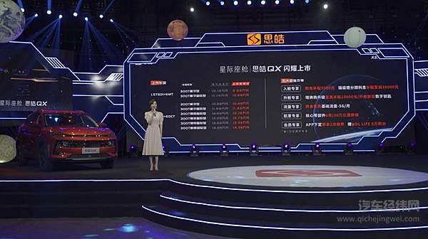 思皓品牌MIS皓学架构下首款车型上市 思皓QX吸引了谁的好奇心？