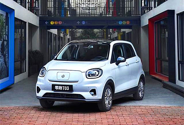 小型新能源汽车有点“萌” 零跑T03主打城市短途代步