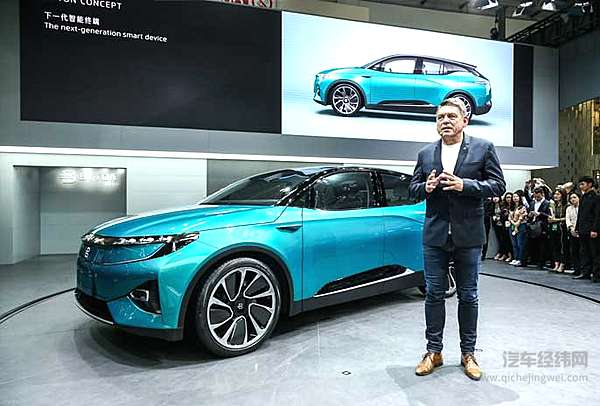 BYTON拜腾首款车型亮相2018北京车展