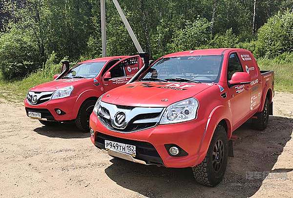 福田康明斯ISF越野拉力赛车队出征2019丝绸之路拉力赛