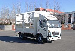 中国重汽轻卡统帅 410kw 4X2 3.85米 栏板式纯电动轻卡载货车 (ZZ1047V3515Z145BEVU)217.93kwh