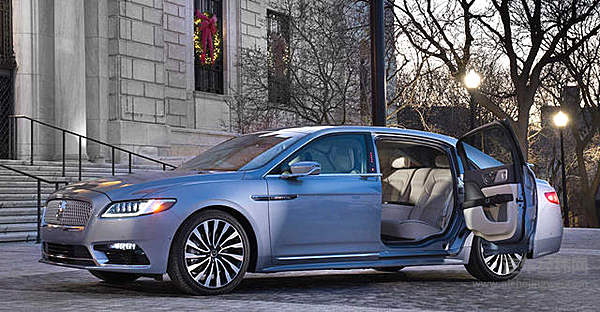 林肯大陆“对开门”回归 与劳斯莱斯无关！