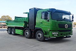 南京金龍開沃新能源 410kw 8X4 5.6米 純電動(dòng)重卡自卸車 (NJL3313KHKBEV5)281.91kwh
