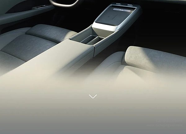 荣威纯电D6内饰首发