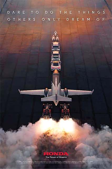 本田的发展历程，全都知道的人应该没几个