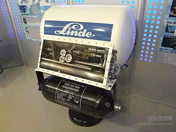 宝马在Hydrogen 7上开发的液态氢气储存系统