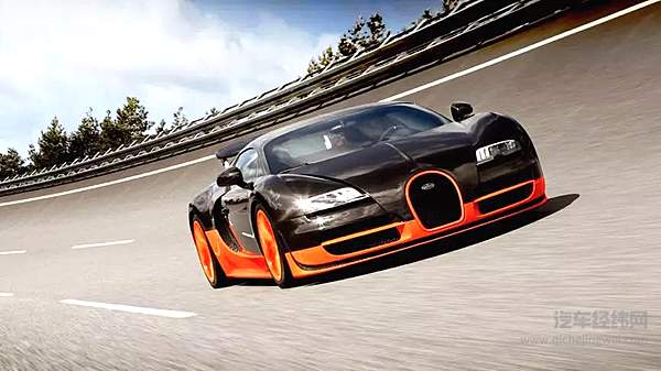 在2010年创造431km/h极速记录的VeyronSS