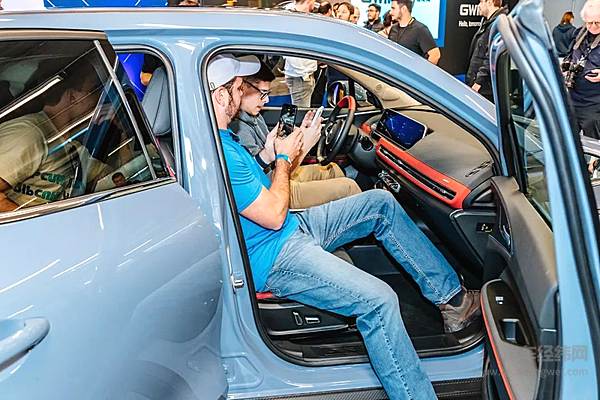 媒体在现场拍摄欧拉好猫