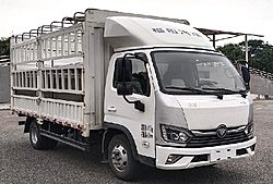福田奧鈴M卡 146馬力 4X2 3.94米 倉(cāng)柵式國(guó)六微卡載貨車 (萬(wàn)里揚(yáng)變速箱)(BJ5044CCY9JBA-AB2)