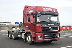 陜汽重卡德龍G6000 菁英版 600馬力 6X4 國(guó)六重卡牽引車(chē) (法士特手自一體變速箱)