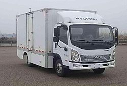 現(xiàn)代商用車泓圖 120kw 4X2 4.2米 廂式純電動輕卡載貨車 (CHM5044XXYZDC33BEV)115kwh