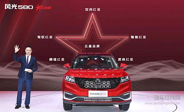 迈向下一个50万 东风风光580红星版上市