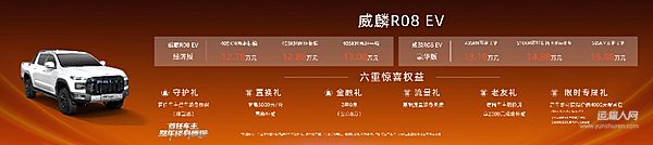 RELY威麟R08 EV：瞄準(zhǔn)電動皮卡元年，以技術(shù)普惠開啟全球化競逐