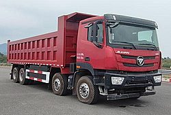 福田歐曼昆侖 500kw 8X4 8.8米 純電動(dòng)重卡自卸車 (BJ3319EVGRF-07)400kwh