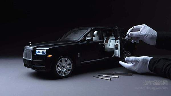 劳斯莱斯推出库里南手工模型 细节精美可以及乱真